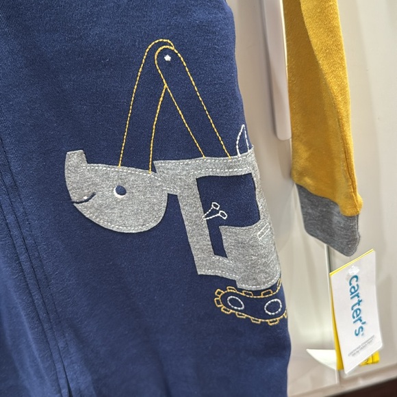 Carter’s Toddler Construction Footie Pajamas - Picture 2 of 5